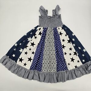 Lilli Lovebird Girls Starry Night Kids Dress Size 10